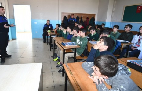 Zabıtadan öğrencilere, ‘Bilinçli Tüketici’ eğitimi