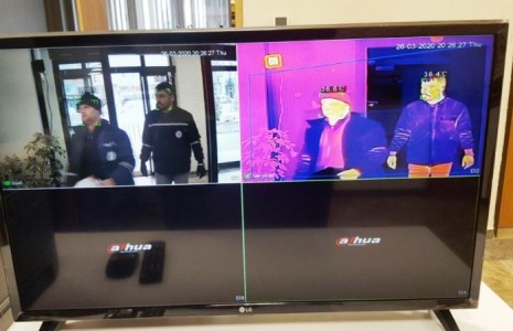 Belediyede termal kameralı önlem