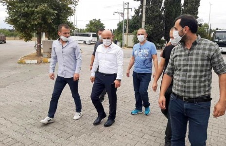 Oral, Hersek’teki çalışmaları inceledi