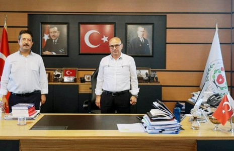 İlhan  Aydan'dan veda ziyareti