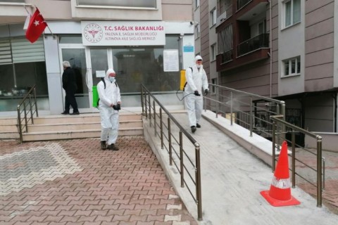 Virüsle mücadele aralıksız devam ediyor