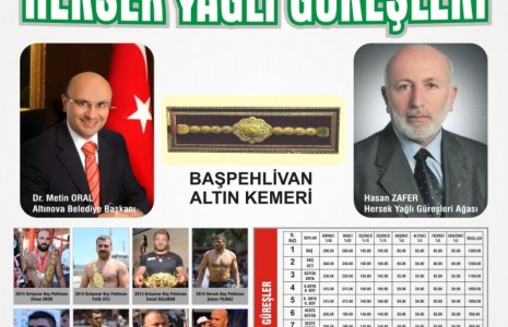 Hersek’te, yağlı güreş heyecanı